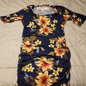 Maternity floral dress
